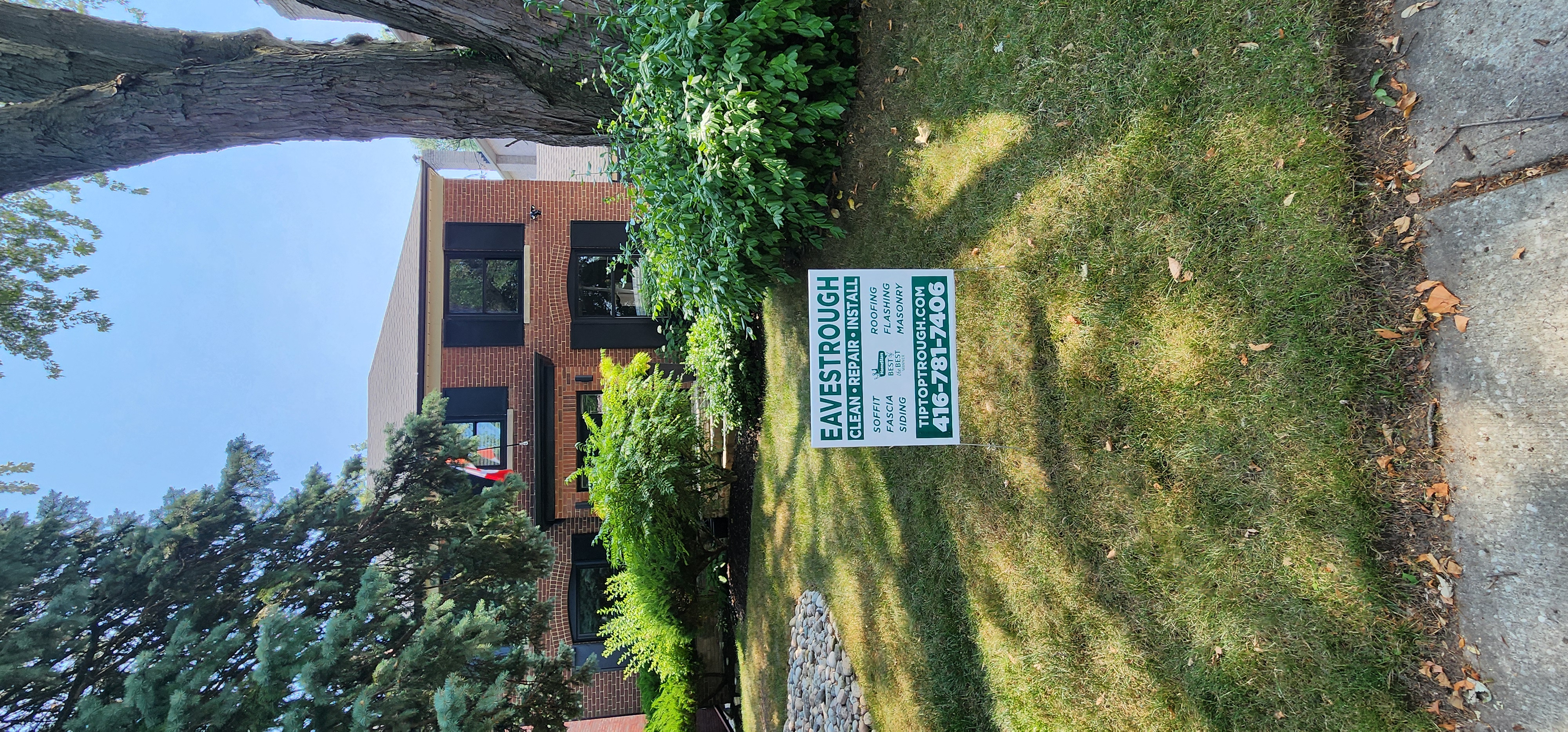 Eavestrough Replacement project 4