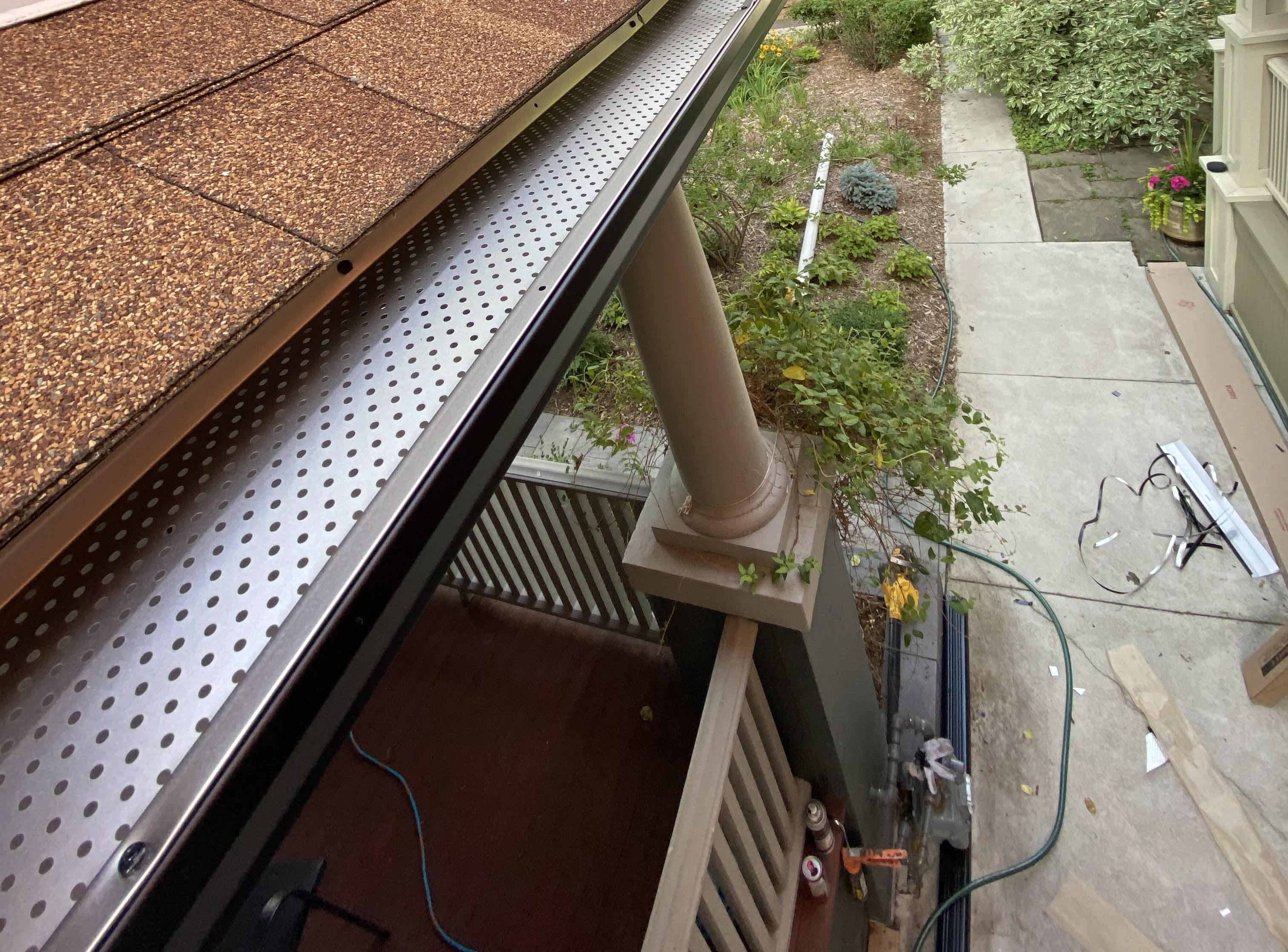 Gutter Guard Installation project 6